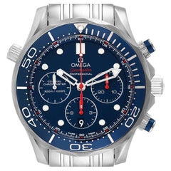 Omega Seamaster Diver 300M Chronograph Steel Mens Watch 212.30.44.50.03.001