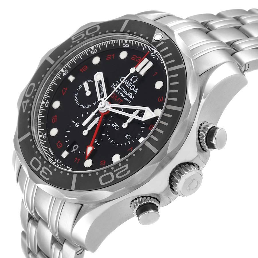 Orologio Omega Seamaster Diver 300M Co-Axial GMT 212.30.44.52.01.001 1