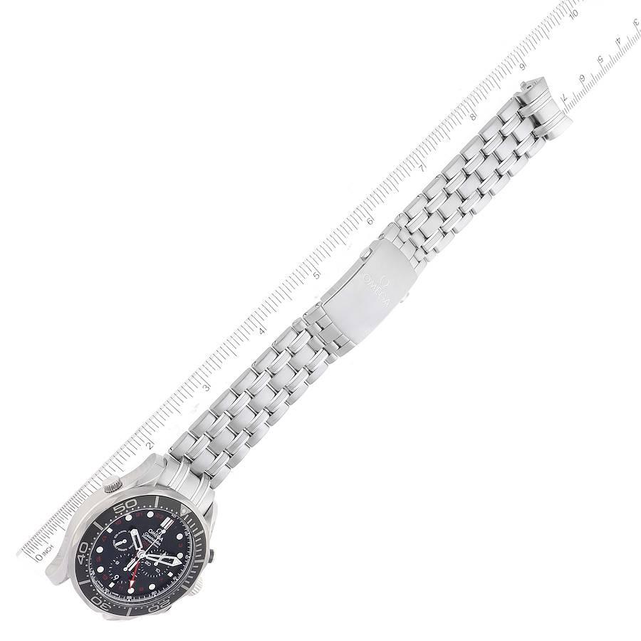 Orologio Omega Seamaster Diver 300M Co-Axial GMT 212.30.44.52.01.001 3