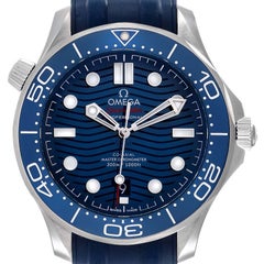 Omega Seamaster Diver 300M Co-Axial Mens Watch 210.32.42.20.03.001 Box Card