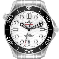 Omega Seamaster Diver 300M Co-Axial Steel Mens Watch 210.30.42.20.04.001 Card