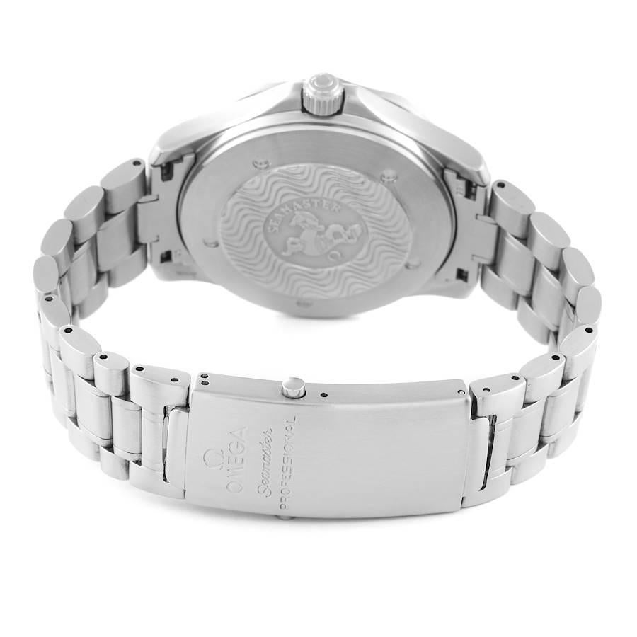 Omega Seamaster Diver 300M GMT Grande Quadrante Bianco Orologio Uomo 2538.20.00 4