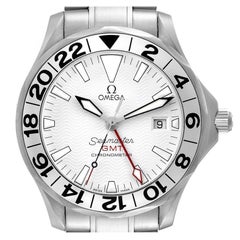 Omega Seamaster Diver 300M GMT Grande Quadrante Bianco Orologio Uomo 2538.20.00
