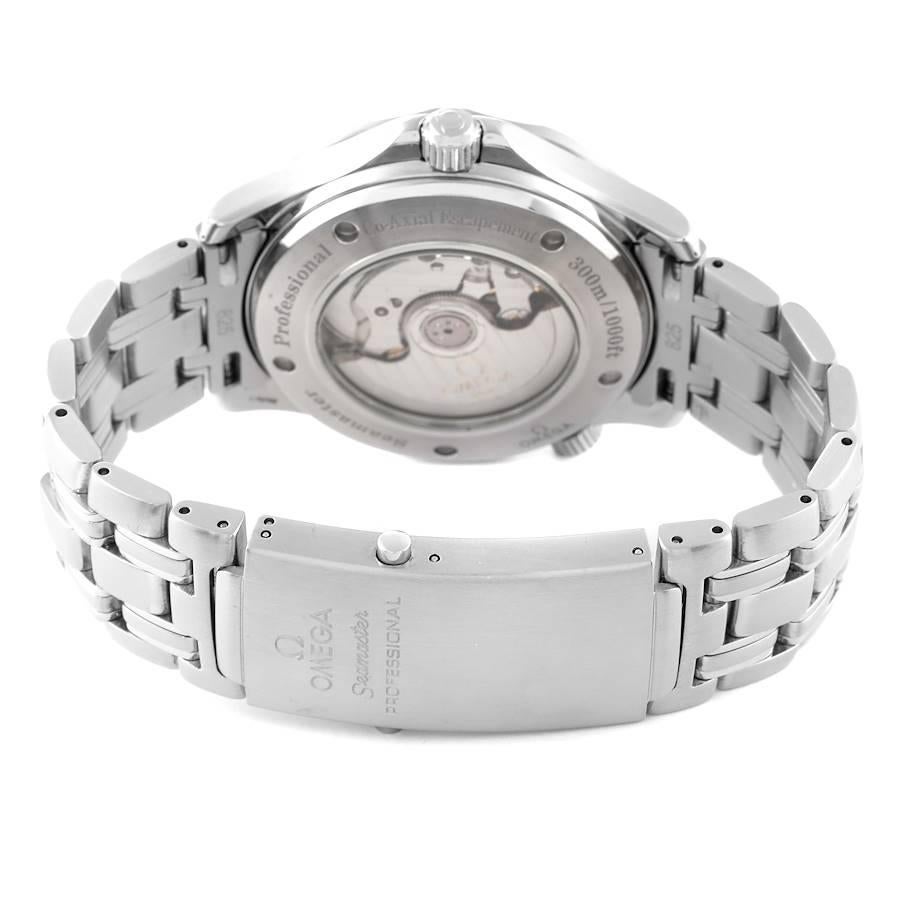 Omega Seamaster Diver 300M GMT Stahl Co-Axial Herrenuhr 2535.80,00 BoxKarte 3