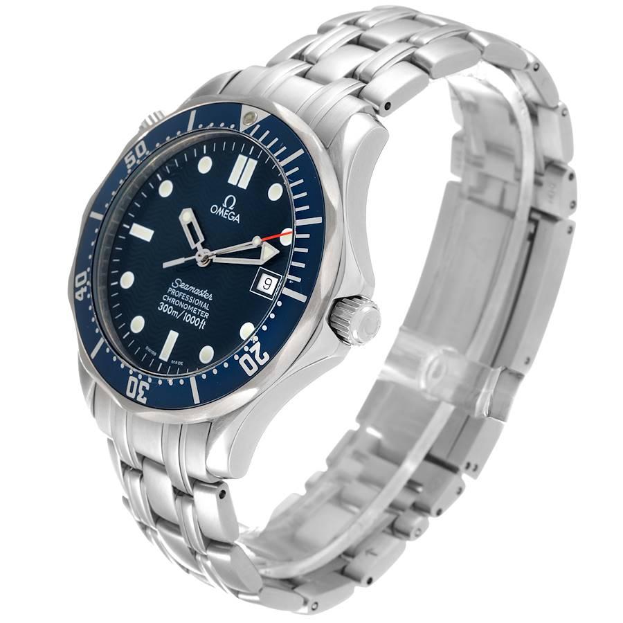 Omega Seamaster Diver 300M James Bond Blaues Zifferblatt Stahl-Herrenuhr 2531.80,00 1