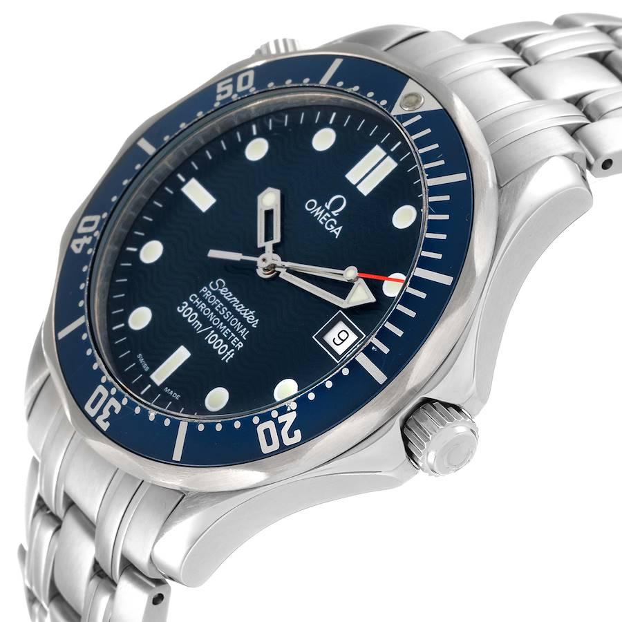Omega Seamaster Diver 300M James Bond Blaues Zifferblatt Stahl-Herrenuhr 2531.80,00 2