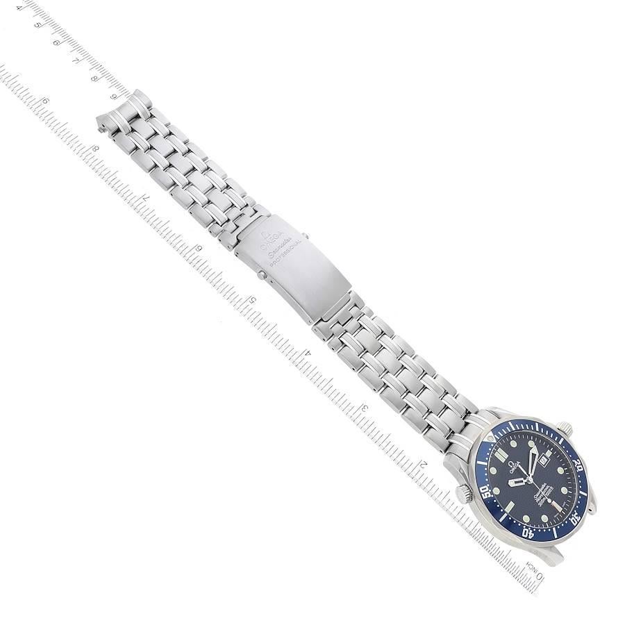 Omega Seamaster Diver 300M James Bond Reloj de caballero de cuarzo de acero 2541.80.00 en venta 4