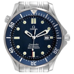 Omega Seamaster Diver 300M James Bond Reloj de caballero de cuarzo de acero 2541.80.00