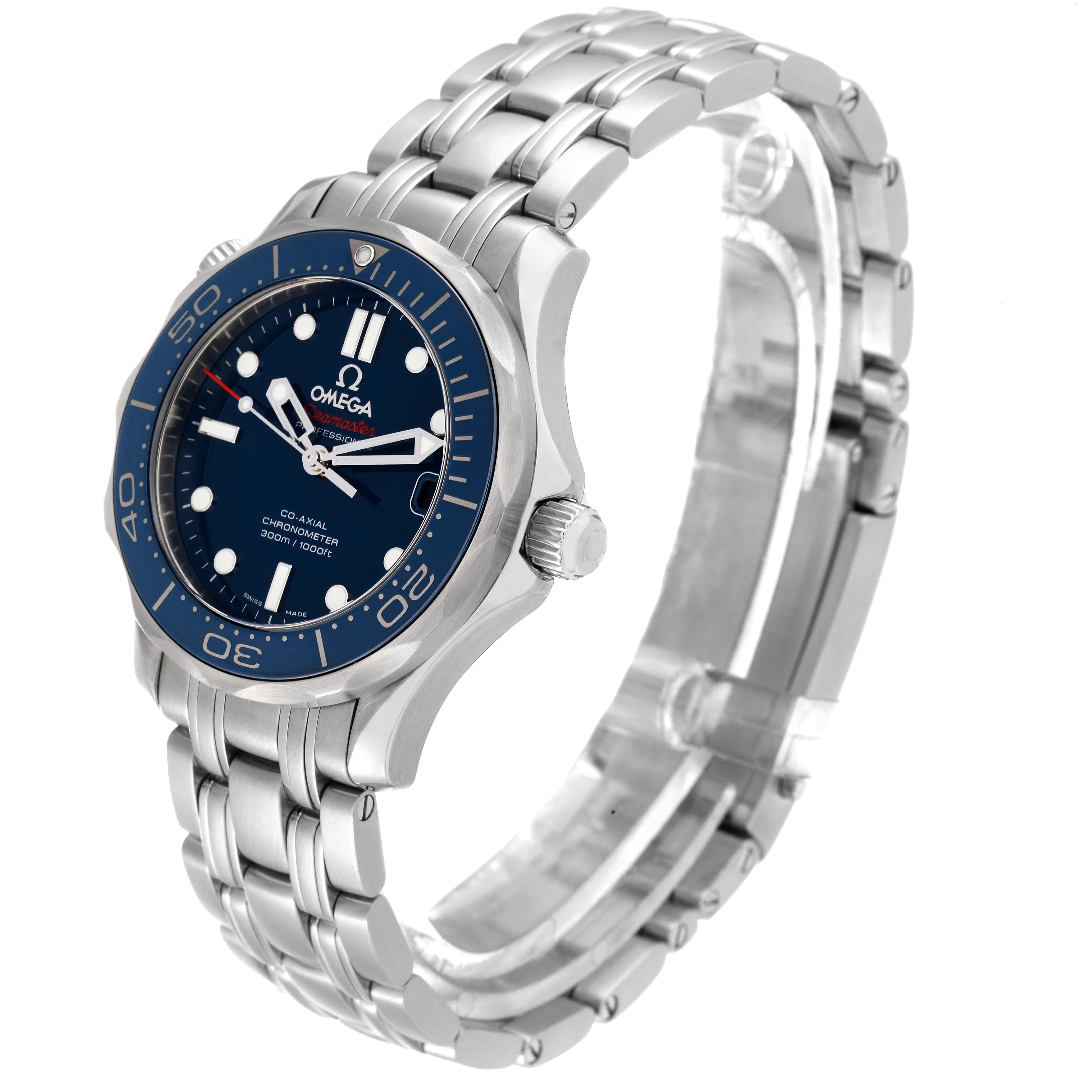 Omega Seamaster Diver 300M Midsize Automatikuhr 212.30.36.20.03.001 Boxkarte Herren