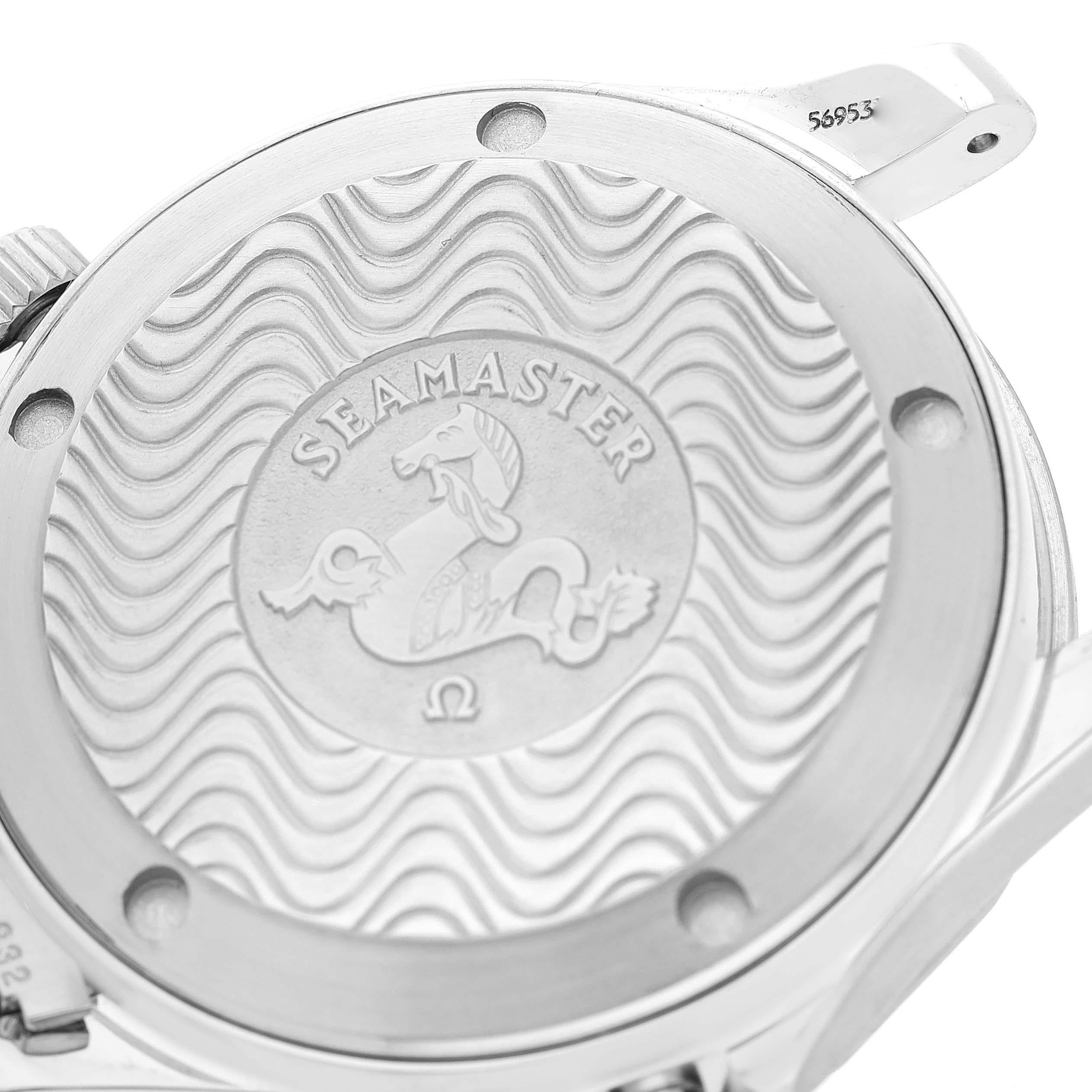Omega Seamaster Diver 300M Quarz Midsize Schwarzes Zifferblatt Herrenuhr 2262.50.00 2