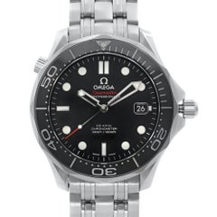 Omega Seamaster Diver Steel Black Dial Automatic Watch 212.30.41.20.01.003