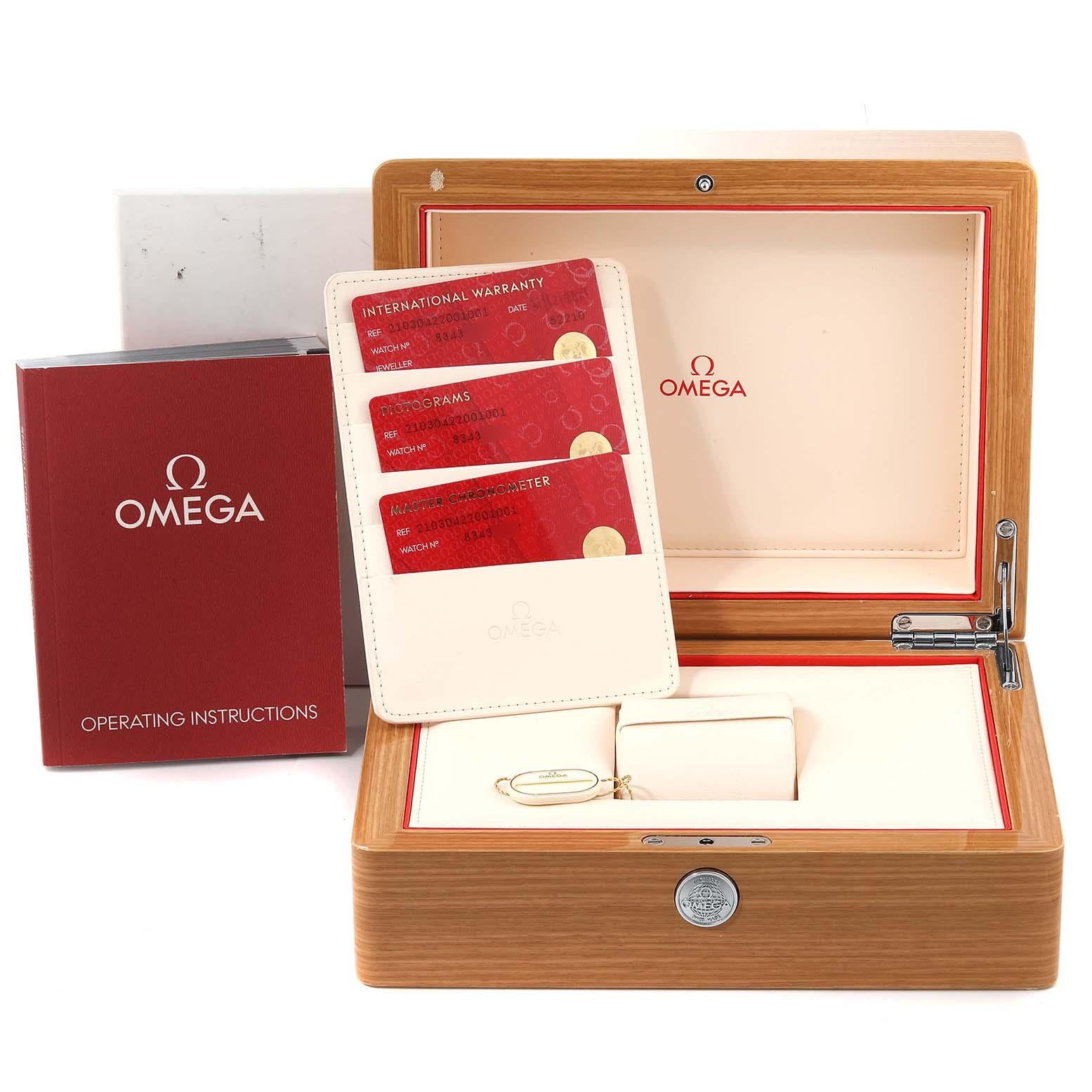 Omega Seamaster Diver 300M Steel Mens Watch 210.30.42.20.01.001 Box Card 6