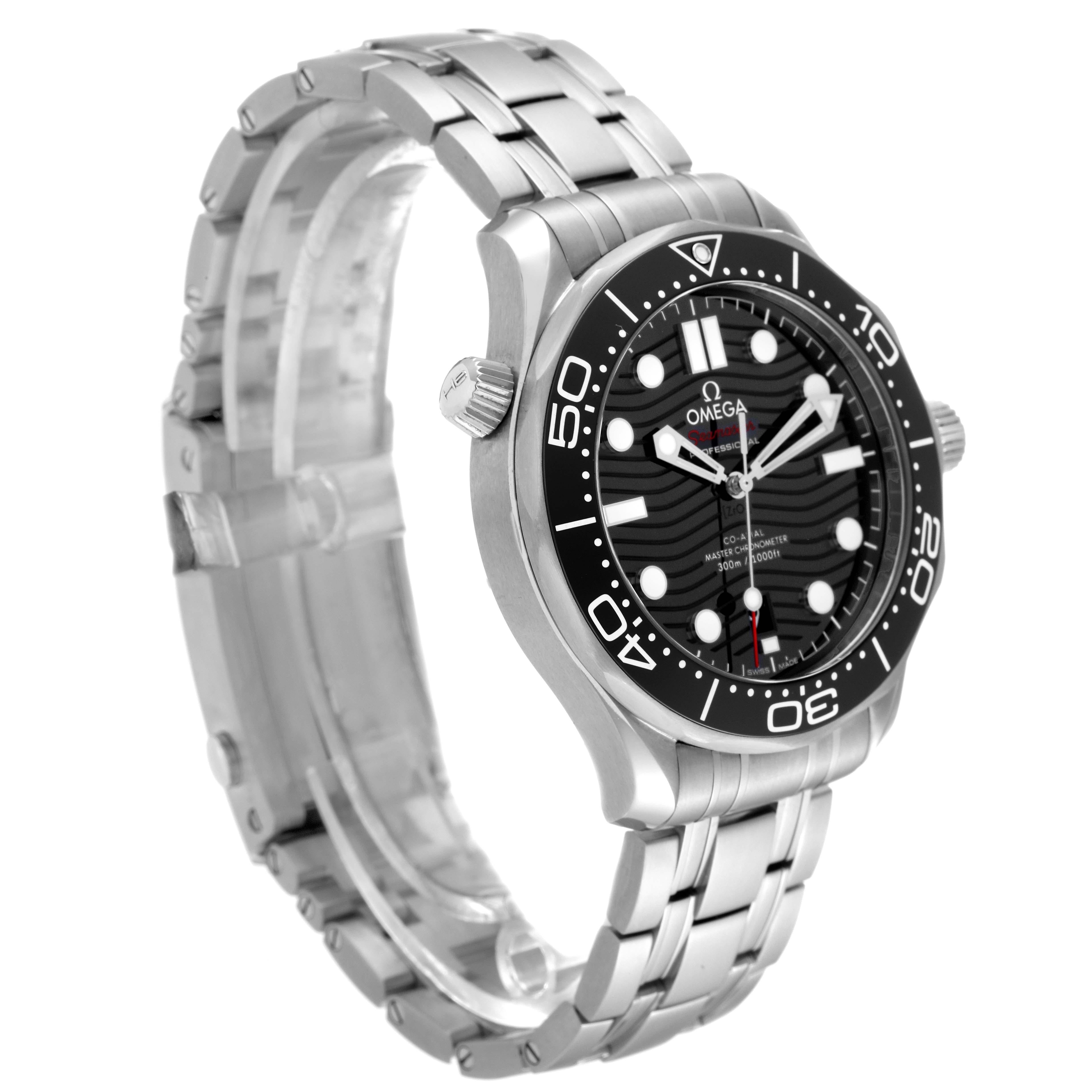 Men's Omega Seamaster Diver 300M Steel Mens Watch 210.30.42.20.01.001 Unworn For Sale