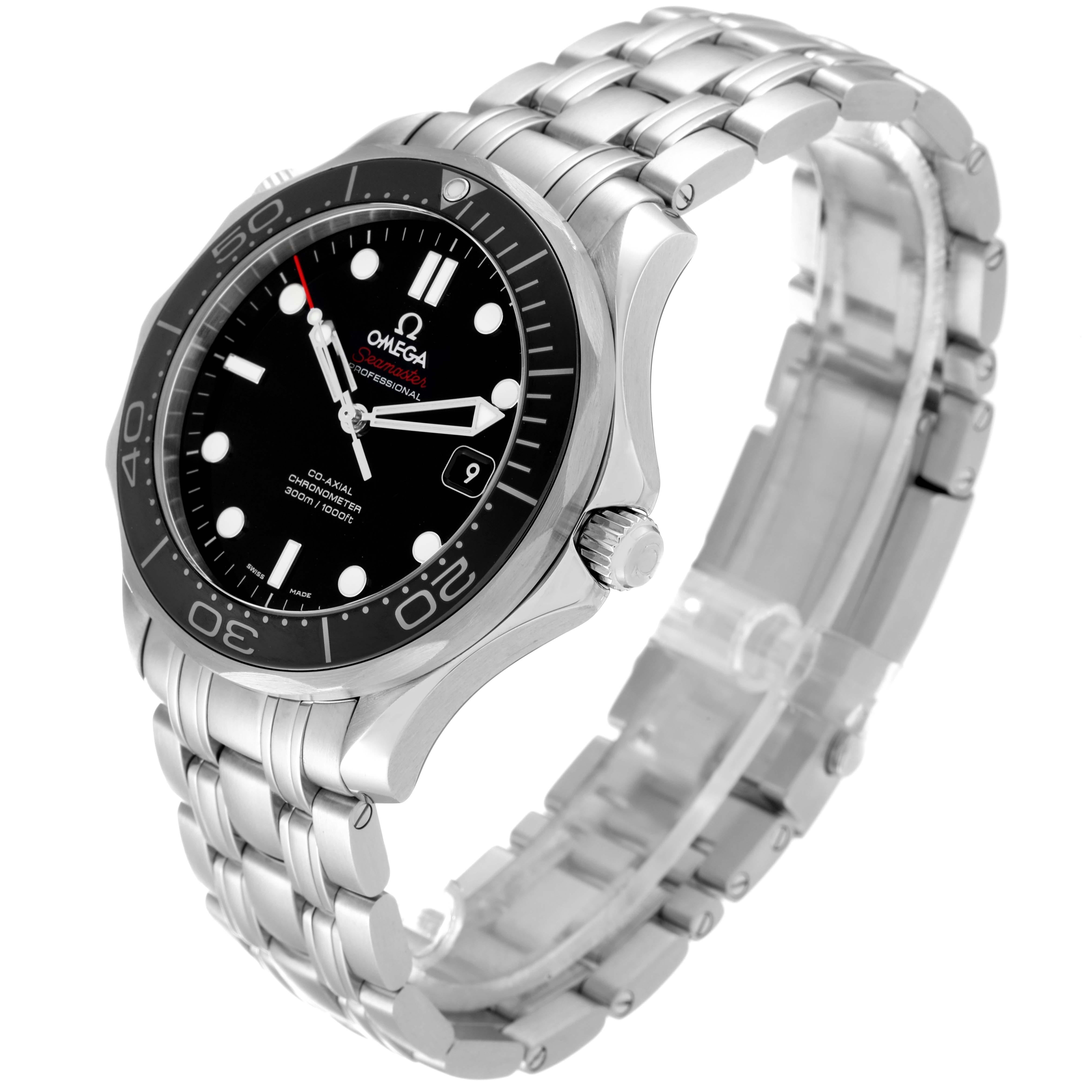 Men's Omega Seamaster Diver 300M Steel Mens Watch 212.30.41.20.01.003 For Sale