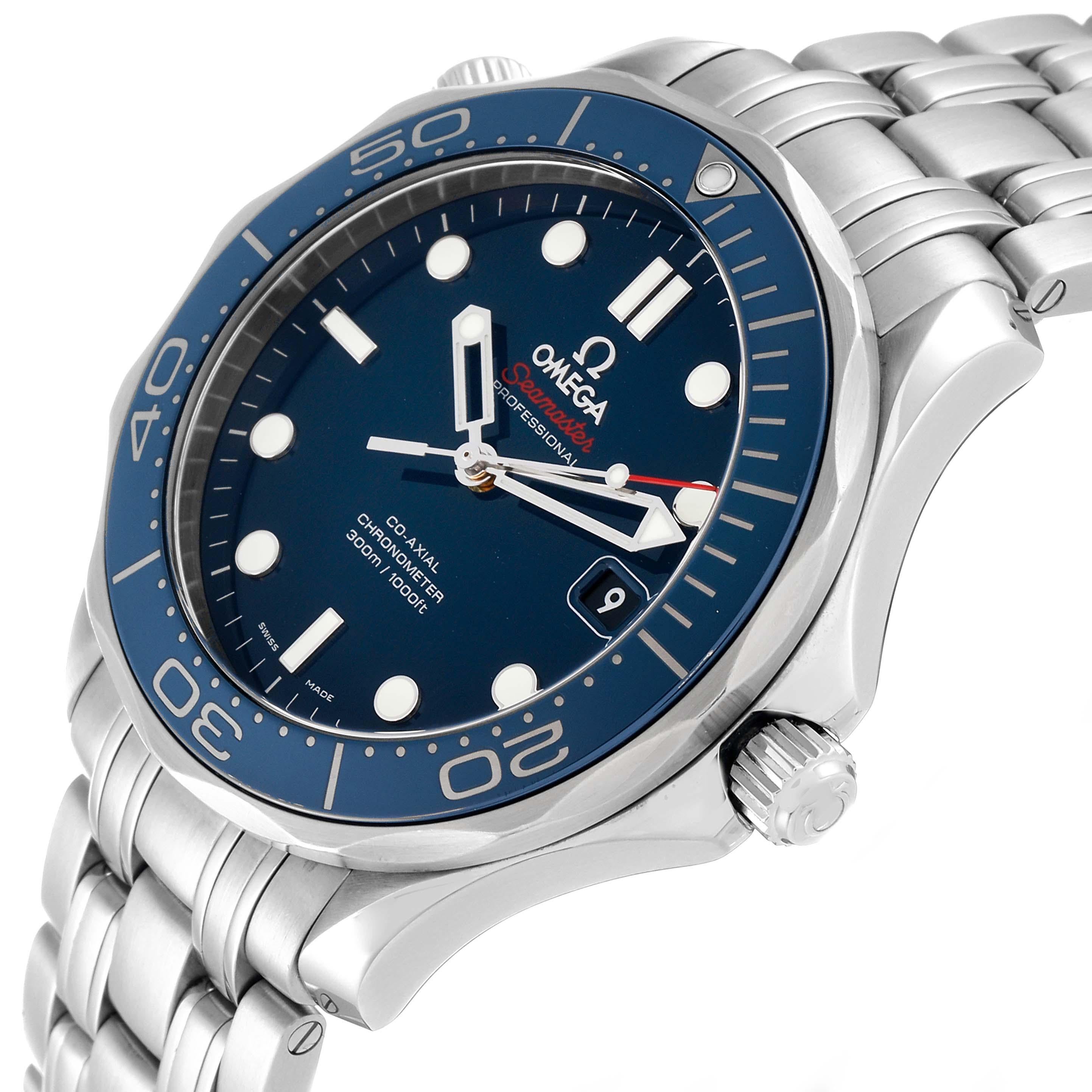 Omega Seamaster Diver 300M Steel Mens Watch 212.30.41.20.03.001 For Sale 1