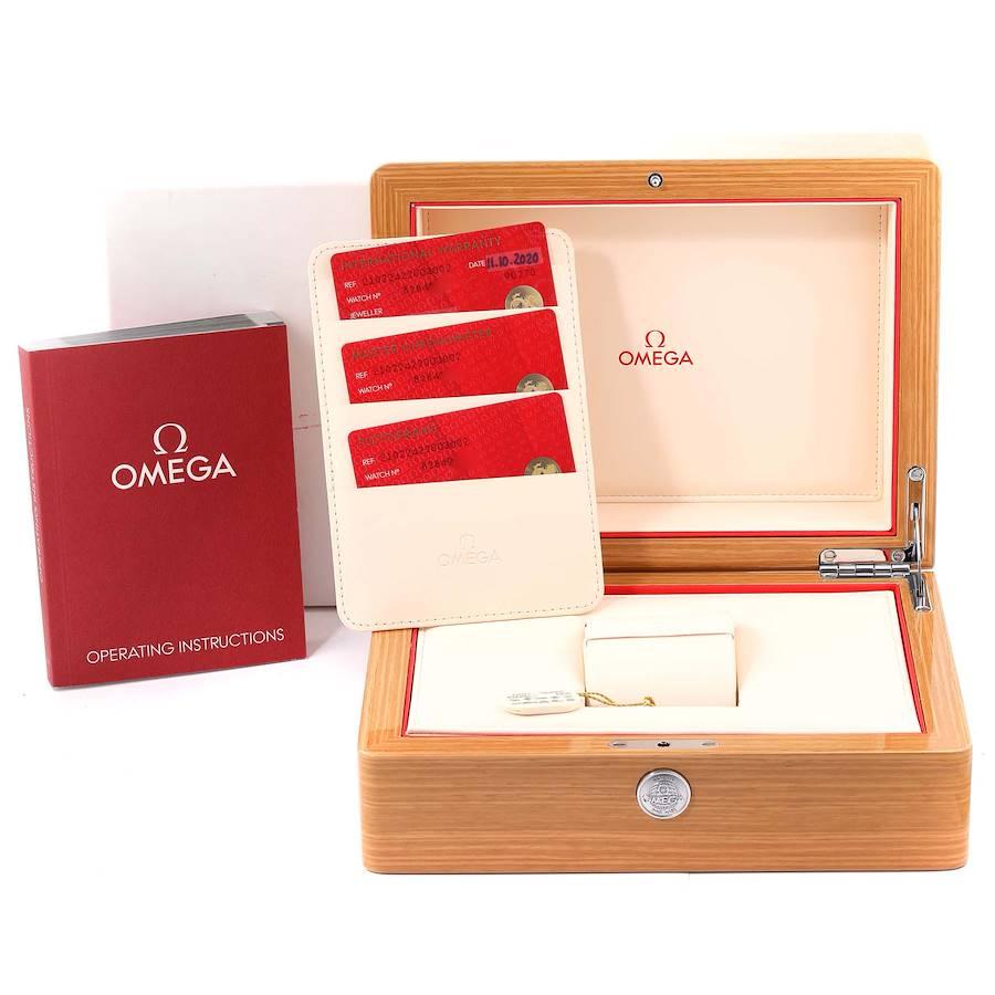 Omega Seamaster Diver 300M Steel Rose Gold Watch 210.22.42.20.03.002 Box Card 2