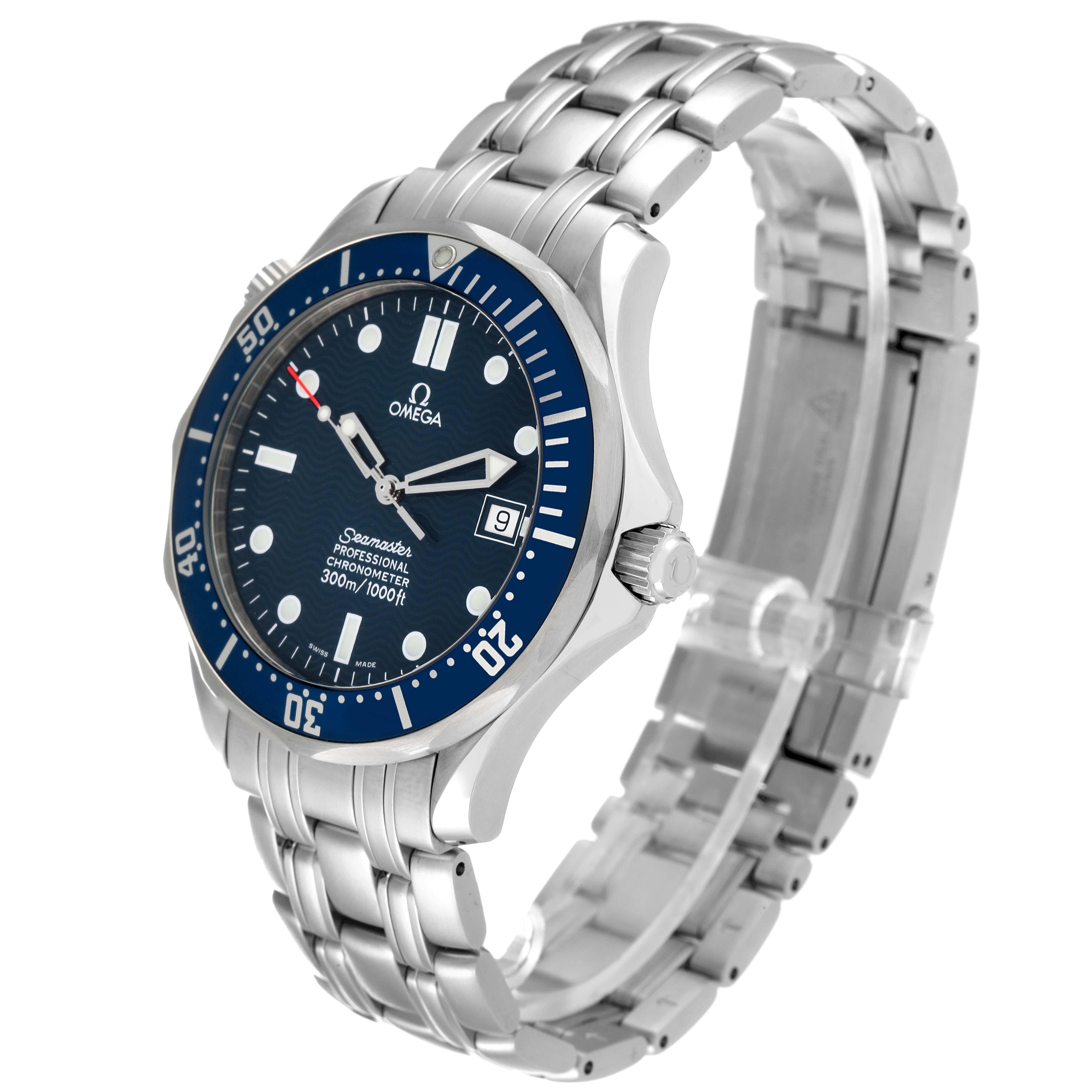 blue dial seamaster