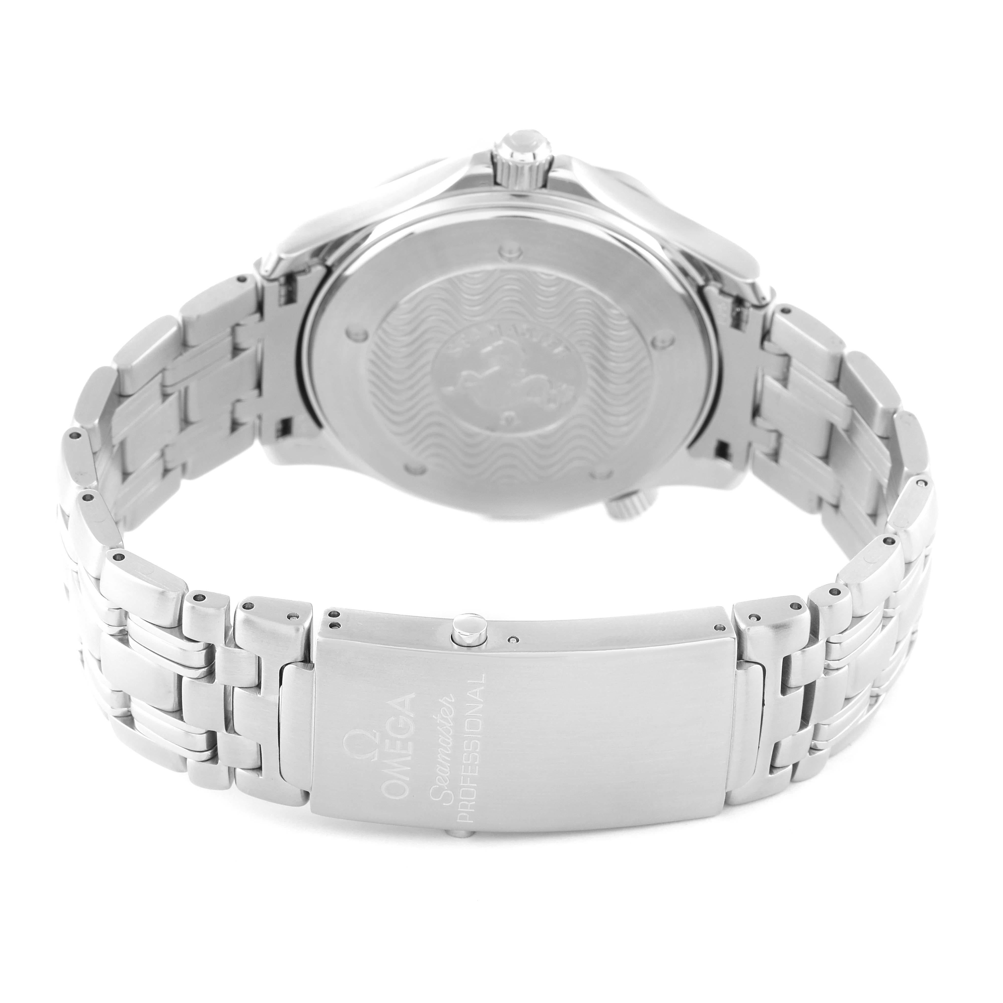 Men's Omega Seamaster Diver 300mm Blue Dial Steel Mens Watch 2531.80.00 Box Card