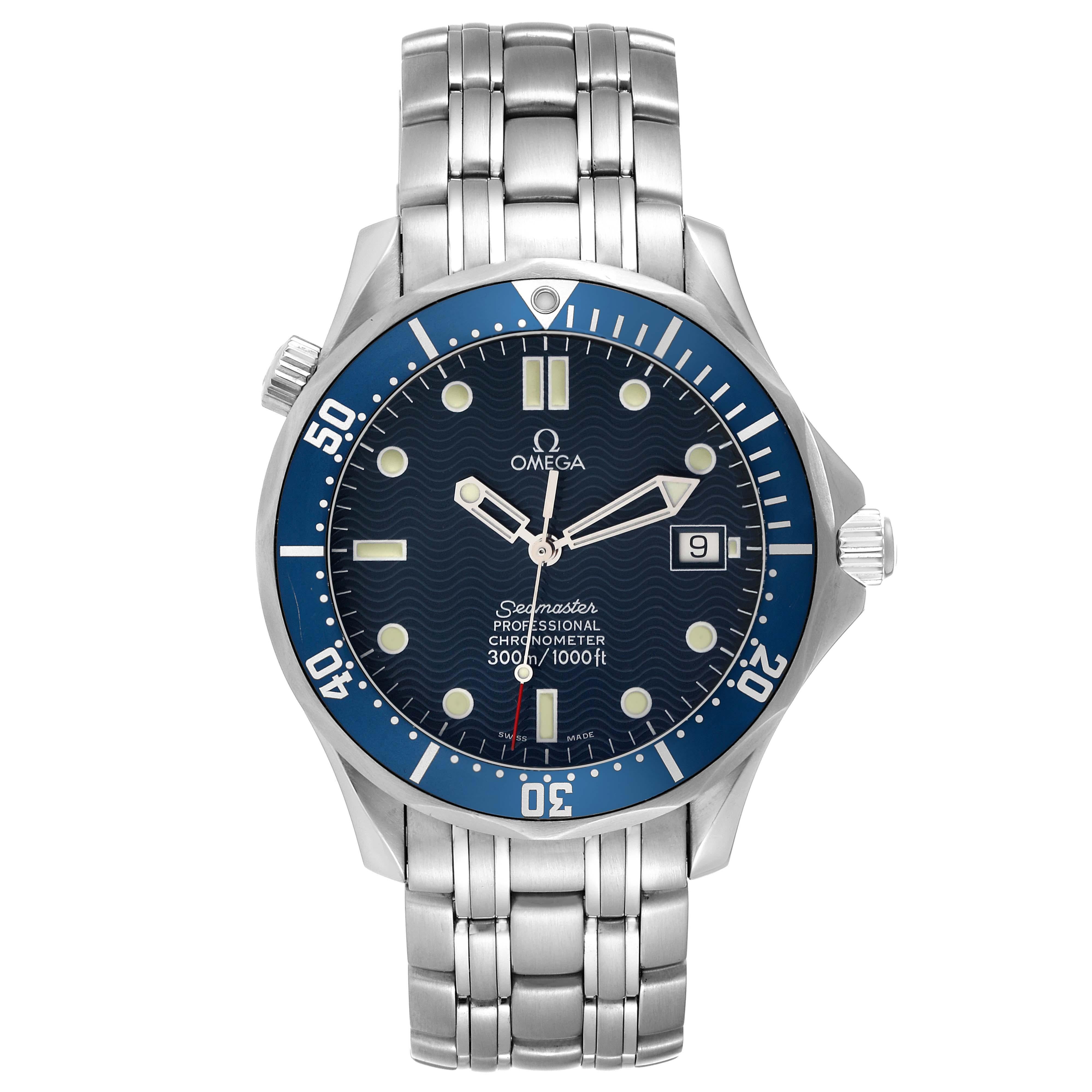 Men's Omega Seamaster Diver 300mm Blue Dial Steel Mens Watch 2531.80.00