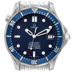 Omega Seamaster Diver 300mm Blue Dial Steel Mens Watch 2531.80.00