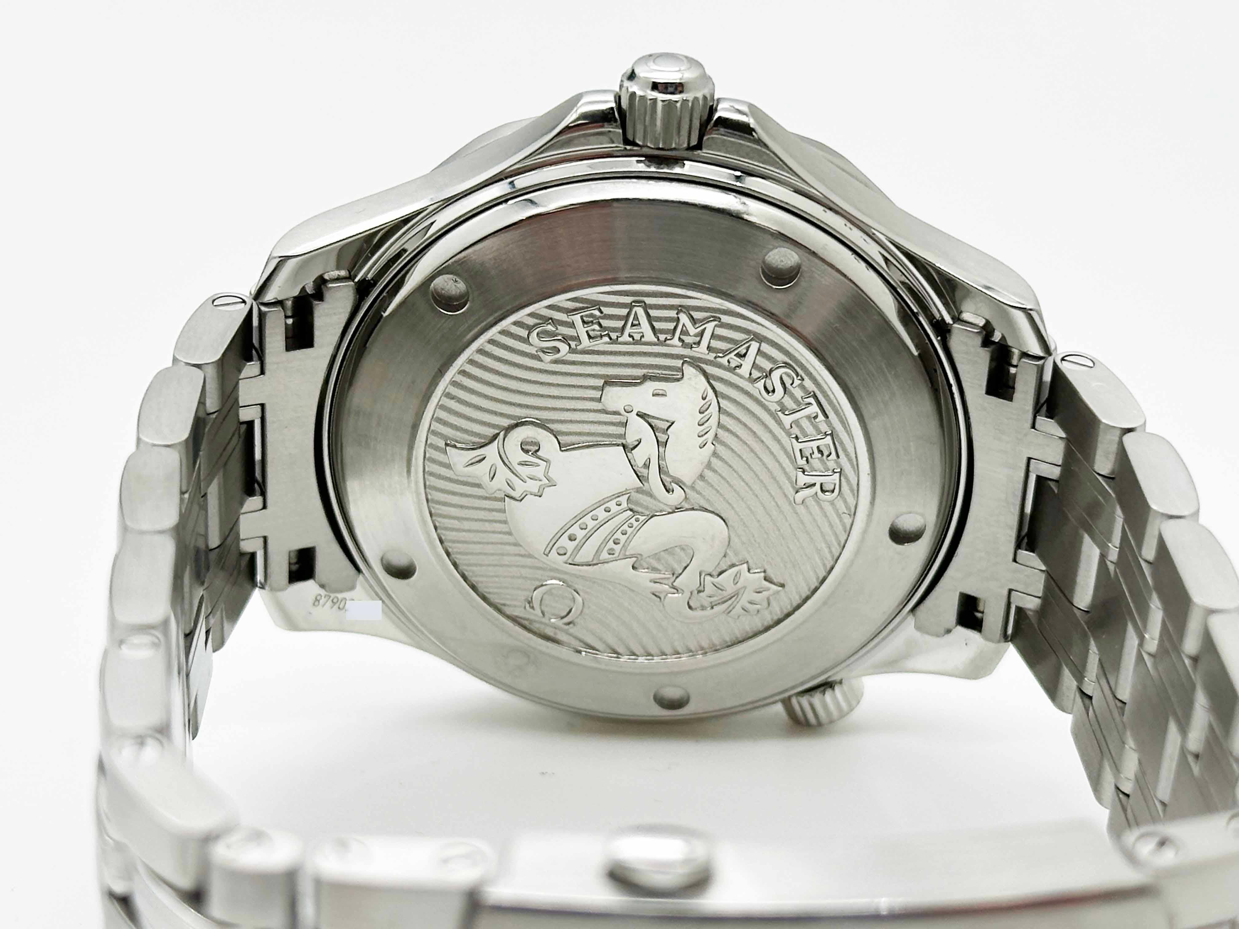 Omega Seamaster Diver 41mm 212.30.41.20.01.003 Schwarzes Zifferblatt Edelstahl Box Papier 5