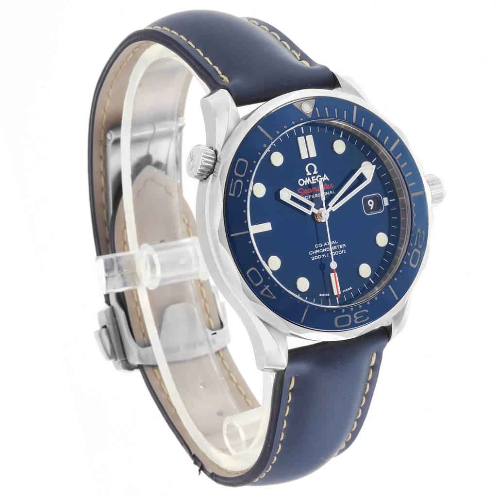 Men's Omega Seamaster Diver Co-Axial Men’s Watch 212.30.41.20.03.001 Box Card For Sale