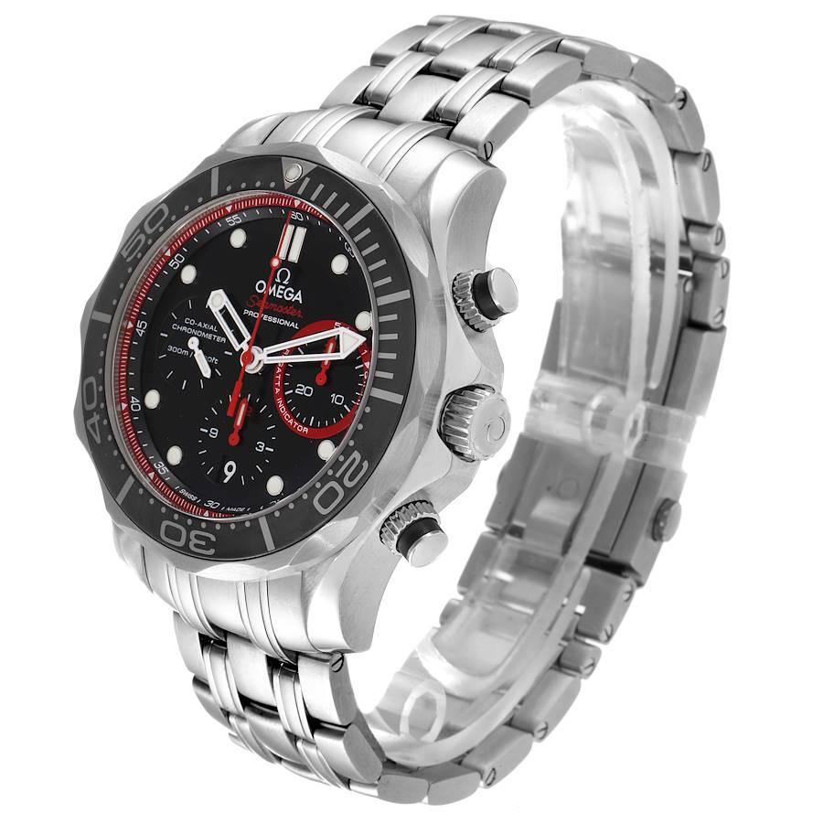 Omega Seamaster Taucher ETNZ Limited Edition Uhr 212.32.44.50.01.001 Box-Karte Herren im Angebot