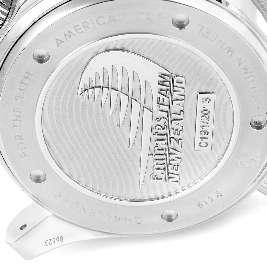 Omega Seamaster Taucher ETNZ Limited Edition Uhr 212.32.44.50.01.001 Box-Karte im Angebot 2