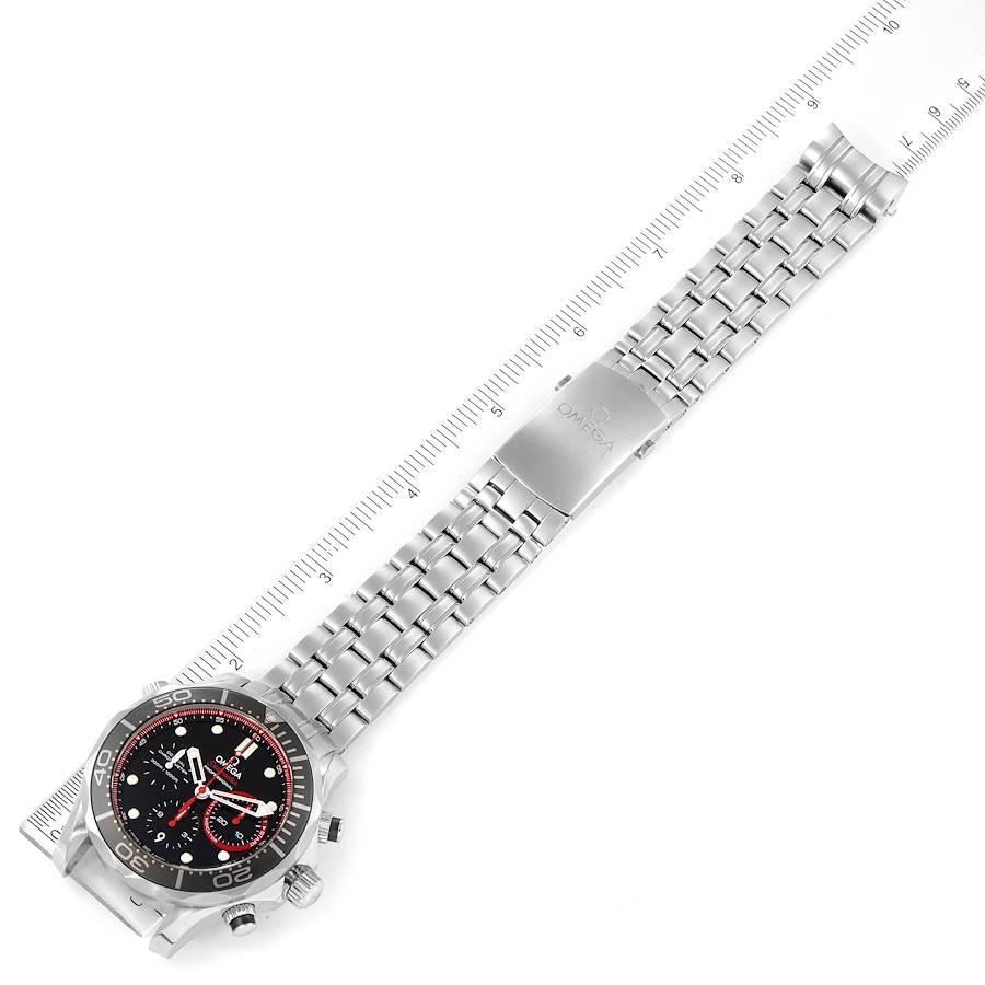Omega Seamaster Taucher ETNZ Limited Edition Uhr 212.32.44.50.01.001 Box-Karte im Angebot 4