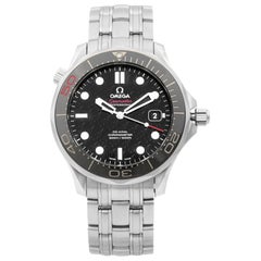 Omega Seamaster Diver James Bond Stahl schwarzes Zifferblatt Herrenuhr 212.30.41.20.01.005