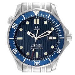 Omega Seamaster Diver James Bond Steel Mens Watch 2541.80.00 Card