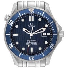 Omega Seamaster Diver James Bond Steel Mens Watch 2541.80.00 Card