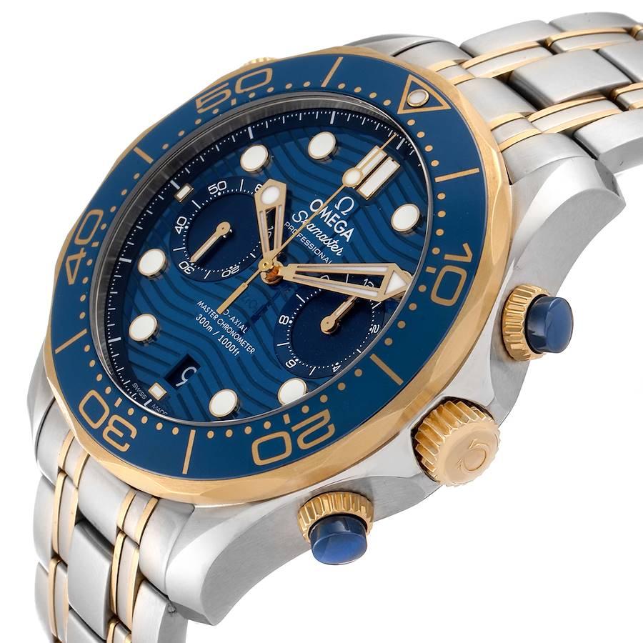 Men's Omega Seamaster Diver Master Chronometer Watch 210.20.44.51.03.001 Unworn For Sale