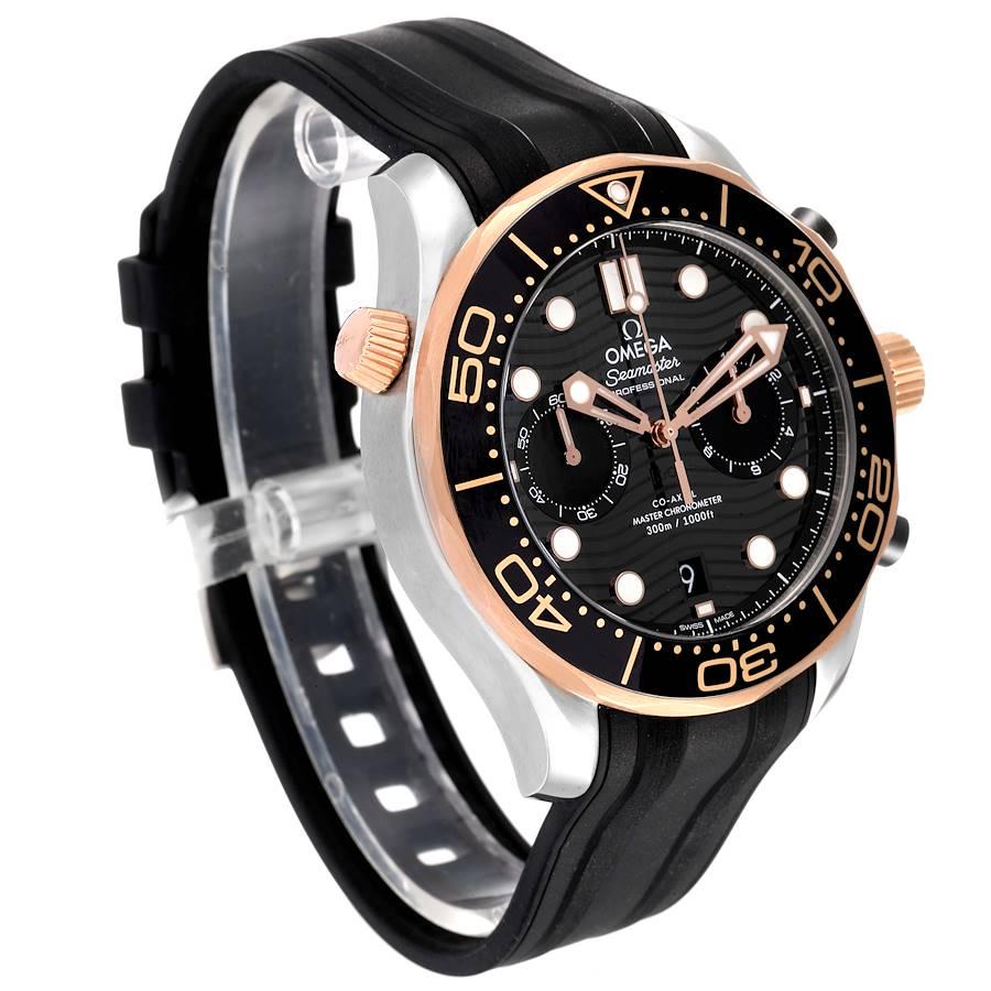 Omega Seamaster Diver Master Chronometer Uhr 210.22.44.51.01.001 Box Card im Zustand „Hervorragend“ im Angebot in Atlanta, GA