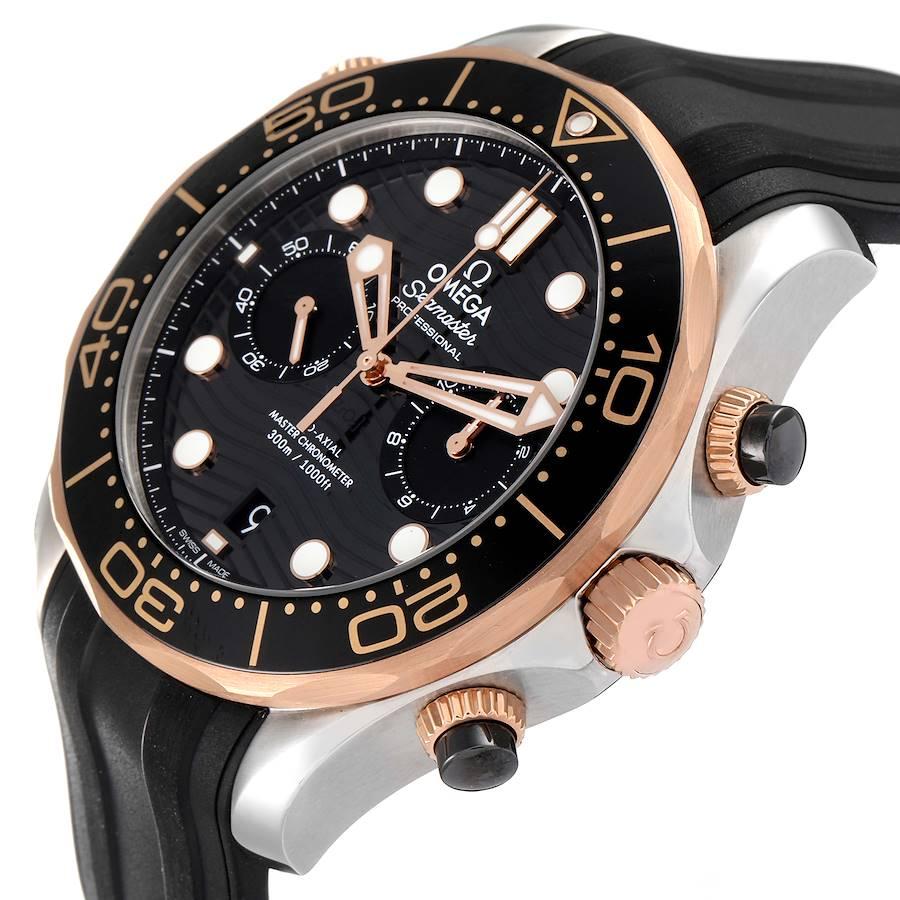 Omega Seamaster Diver Master Chronometer Uhr 210.22.44.51.01.001 Box Card im Angebot 1