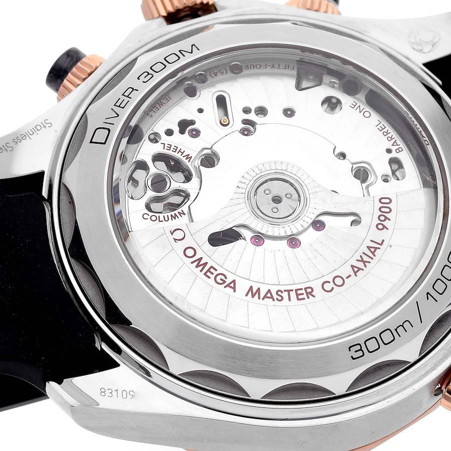 Omega Seamaster Diver Master Chronometer Watch 210.22.44.51.01.001 Box Card 2