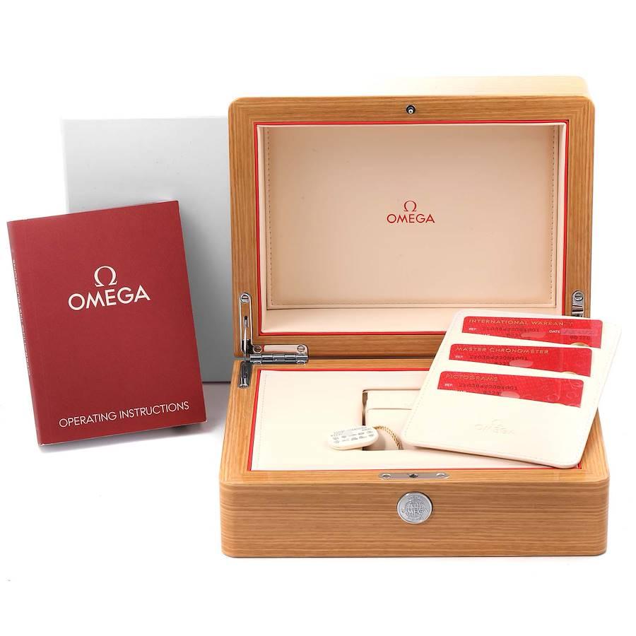 Omega Seamaster Diver Master Chronometer Watch 210.30.42.20.01.001 Box Card For Sale 6
