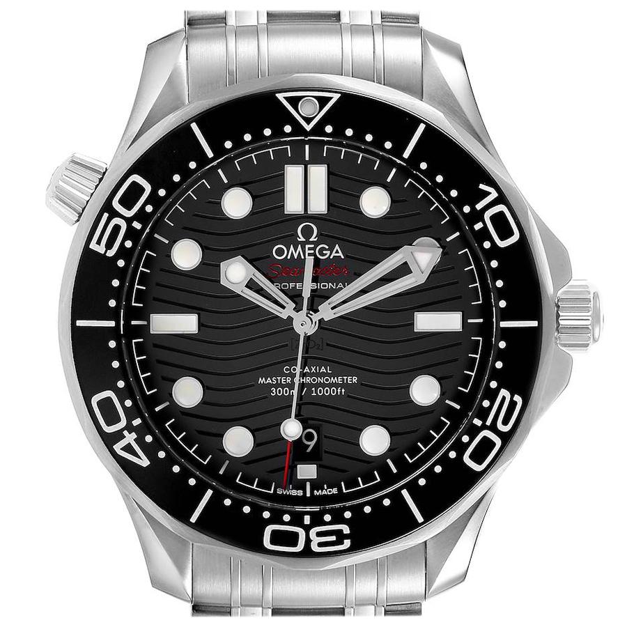 Omega Seamaster Diver Master Chronometer Watch 210.30.42.20.01.001 Box Card For Sale