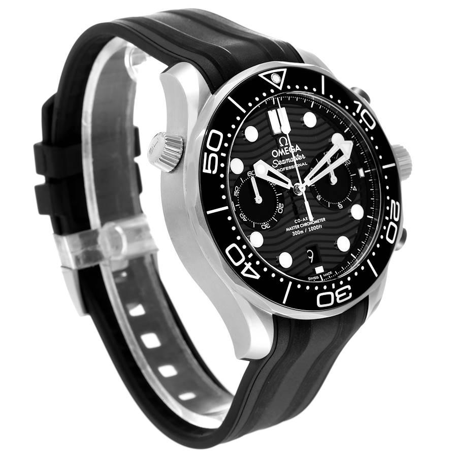 Omega Seamaster Diver Master Chronometer Uhr 210.32.44.51.01.001 Box Karte im Zustand „Hervorragend“ im Angebot in Atlanta, GA