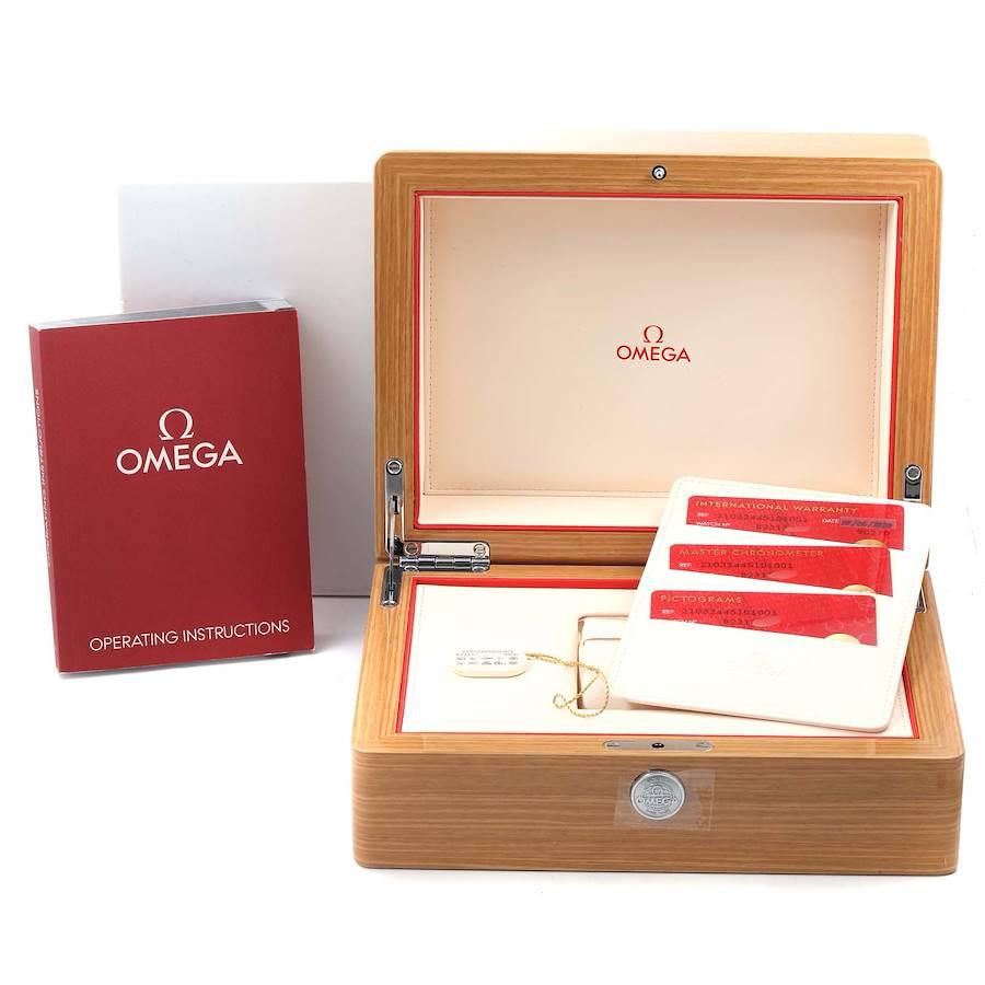 Omega Seamaster Diver Master Chronometer Watch 210.32.44.51.01.001 Box Card For Sale 5