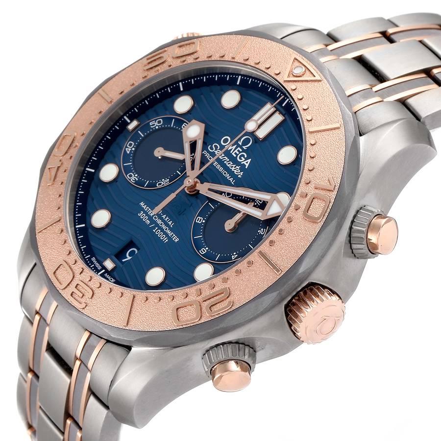 Men's Omega Seamaster Diver Master Chronometer Watch 210.60.44.51.03.001 Unworn For Sale