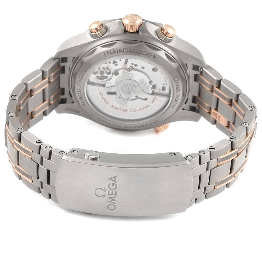 Omega Seamaster Diver Master Chronometer Watch 210.60.44.51.03.001 Unworn For Sale 2