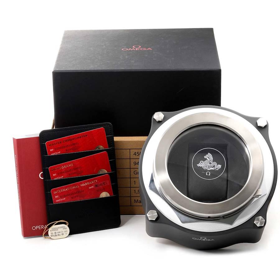 Omega Seamaster Diver Master Chronometer Watch 210.60.44.51.03.001 Unworn For Sale 4