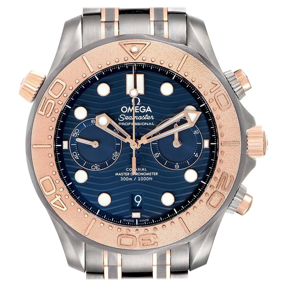 Omega Seamaster Diver Master Chronometer Watch 210.60.44.51.03.001 Unworn For Sale