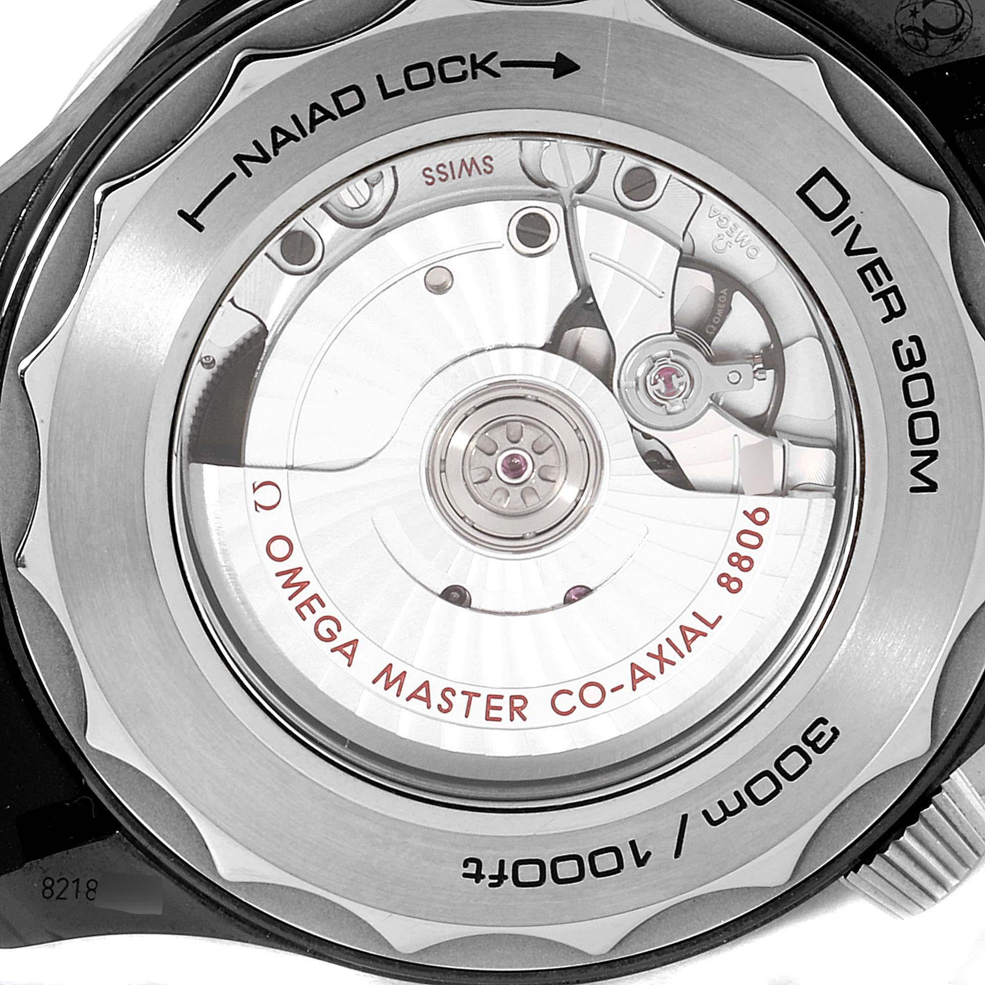 Men's Omega Seamaster Diver Master Chronometer Watch 210.92.44.20.01.001 Box Card