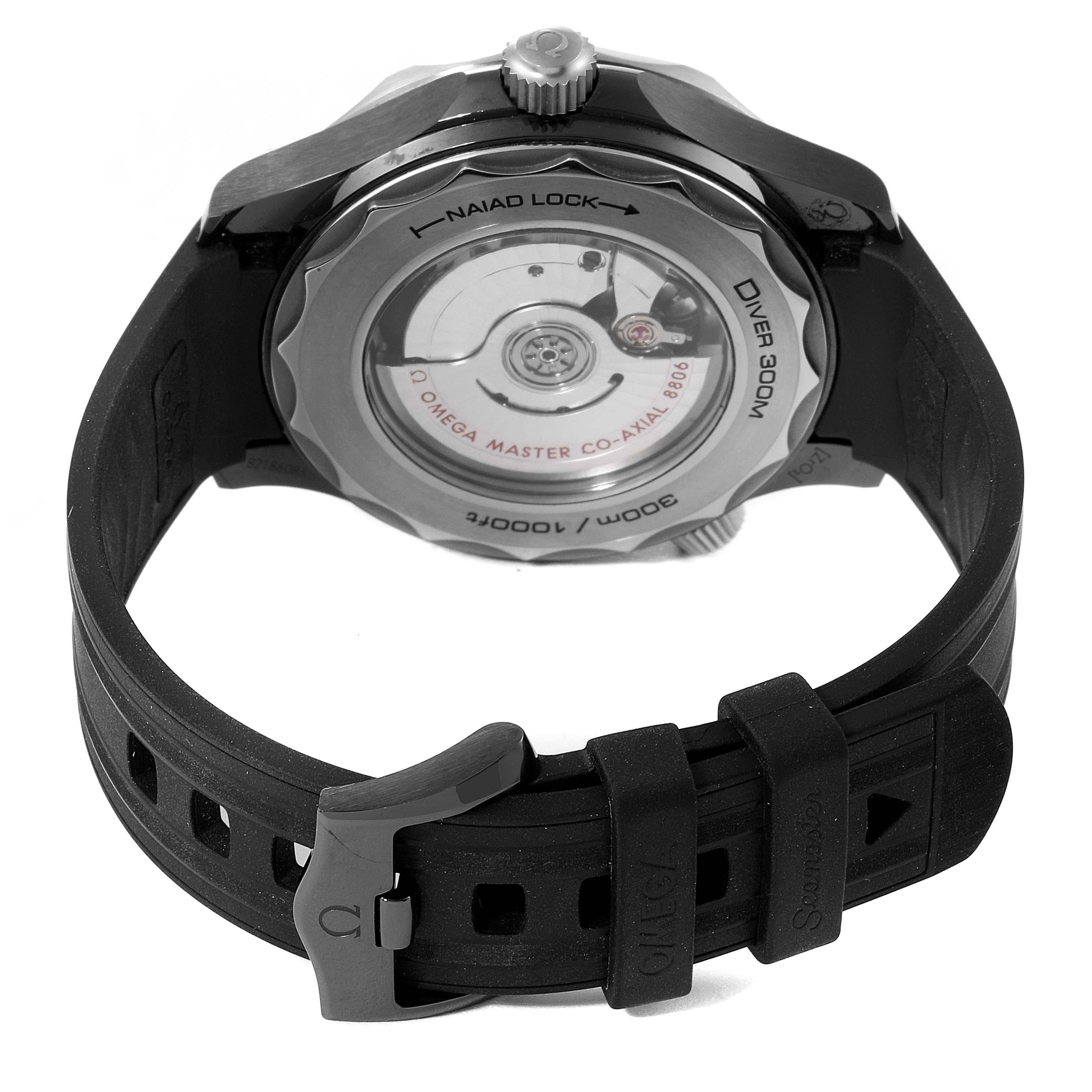 Omega Seamaster Diver Master Chronometer Watch 210.92.44.20.01.001 Box Card 1