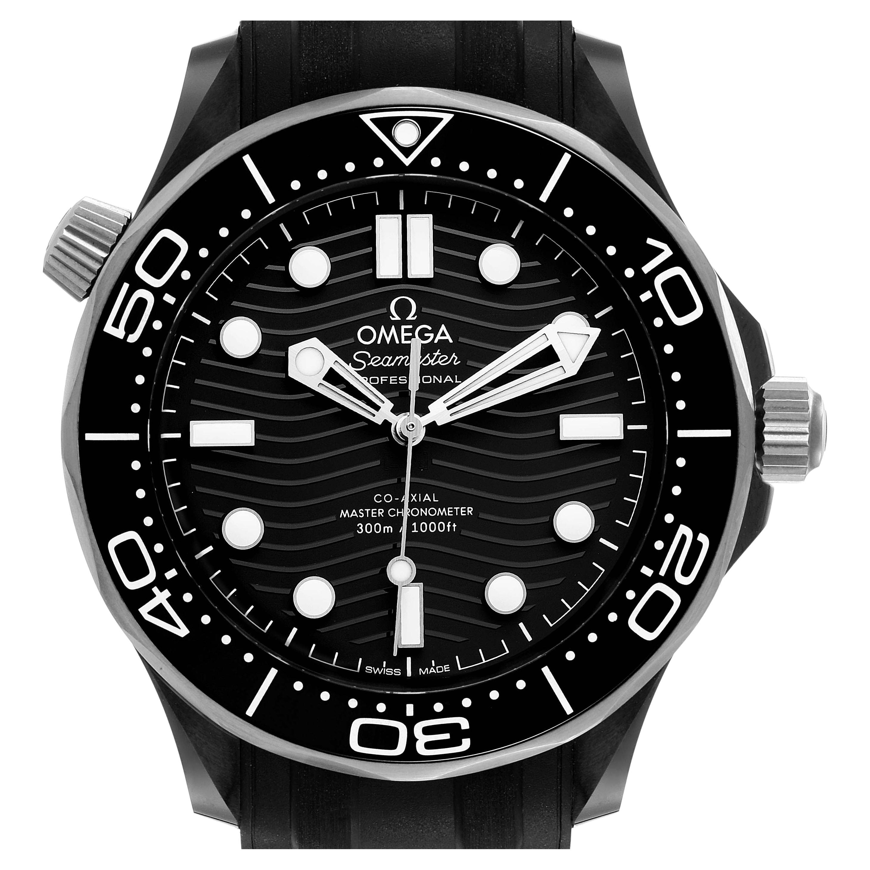 Omega Seamaster Diver Master Chronometer Watch 210.92.44.20.01.001 Box Card