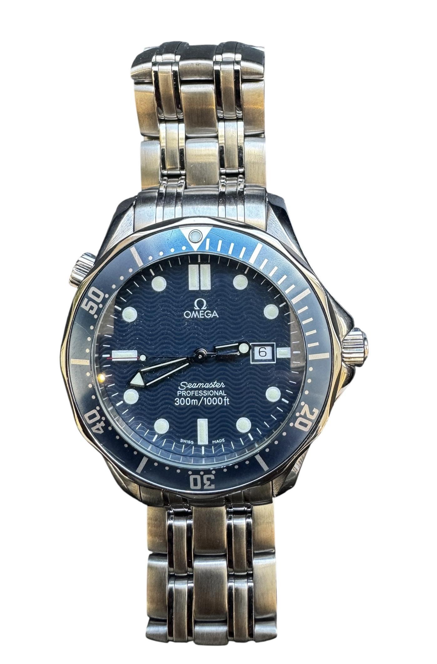 How do I wind a vintage Omega watch?