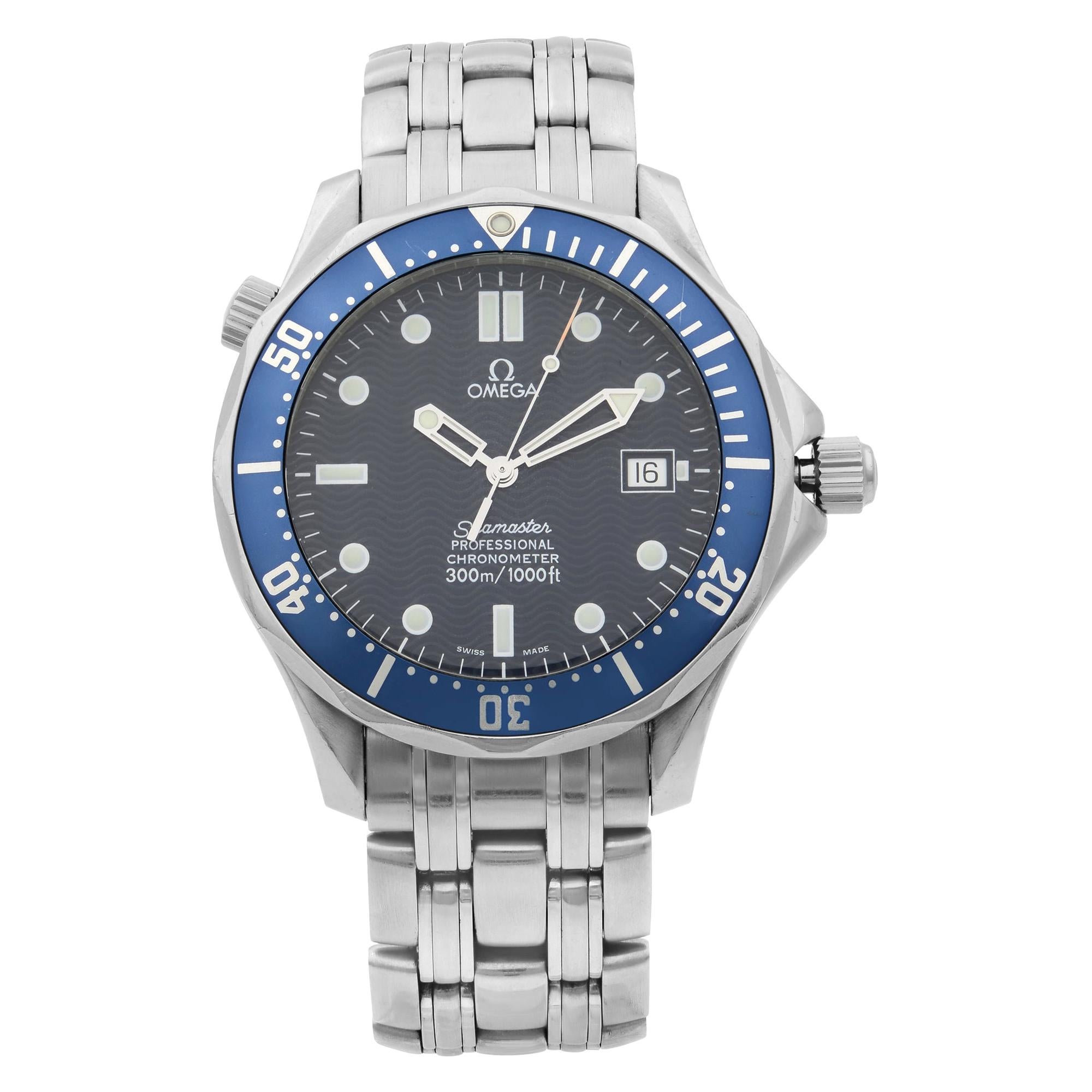 Omega Seamaster Divers 300m Blue Dial Steel Automatic Men's Watch 2531.80.00