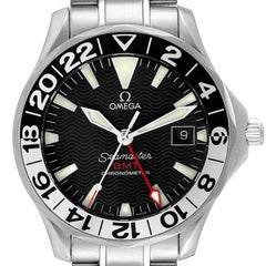 Omega Seamaster GMT 50th Anniversary Steel Mens Watch 2234.50.00 Card